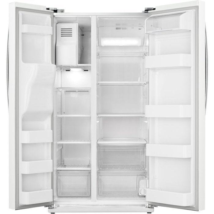 Samsung RS25H5000WW 24.5 Cu. Ft. White Side-By-Side Refrigerator N2