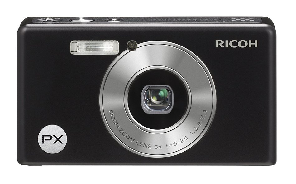 Ricoh Px Waterproof Digital Camera 16mp 5x Zoom Pxbk Black