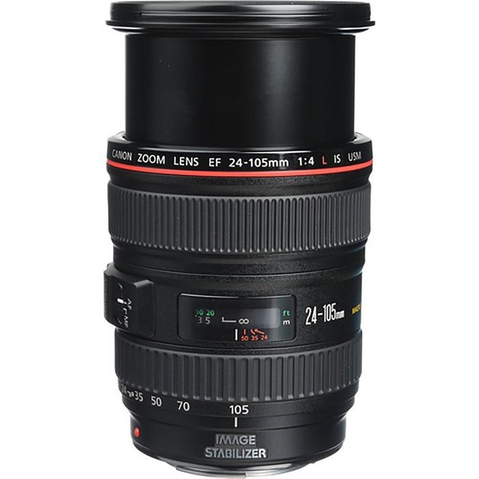 Canon EF 24-105mm f/4L IS USM Lens + 32GB Class 10 High-Speed Memory Card + UV Filter + Lens Cap Holder + Cleaning... N4