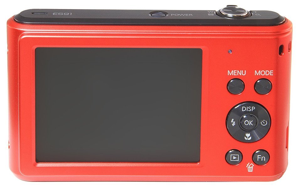 Samsung ES91 Digital Camera - 14 MP - 5x Zoom - Red N5