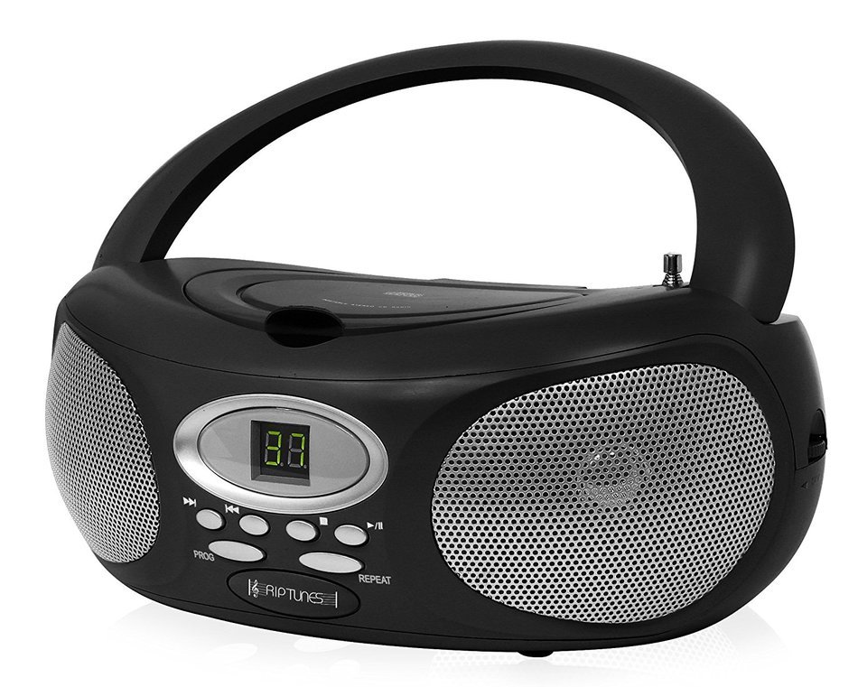 Riptunes great quality Home CD Player, Pink (CDB220P) N12