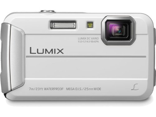 Panasonic Lumix DMC-TS25 16.1 MP Tough Digital Camera with 8x Intelligent Zoom (Blue) N7