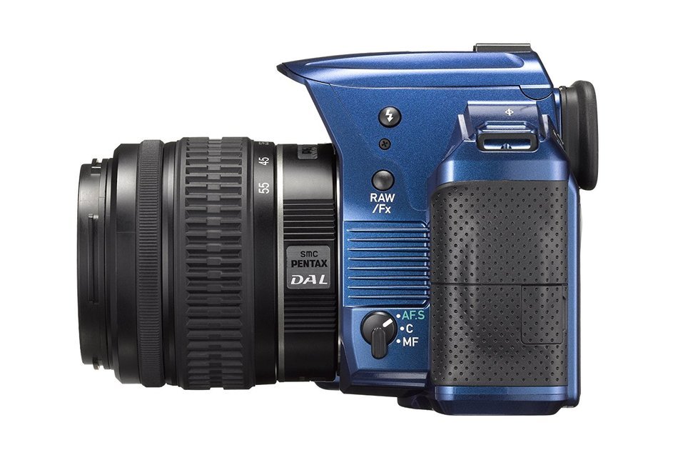 Pentax K-30 16 MP CMOS Digital SLR 18-55 WR Lens Kit Crystal Blue N4