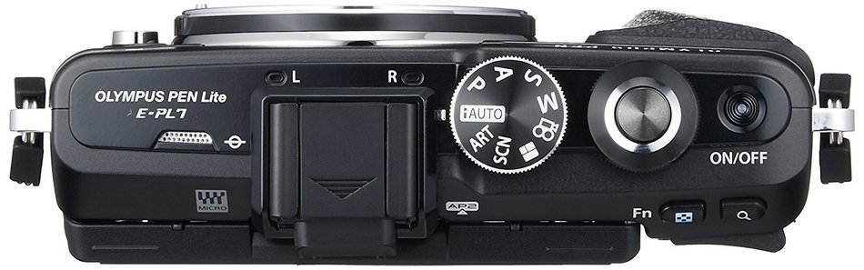Olympus E-PL7 16MP Mirrorless Digital Camera with 3-Inch LCD with EZ Double Zoom Kit 12-42mm f/3.5-5.6 + 40-150mm... N22