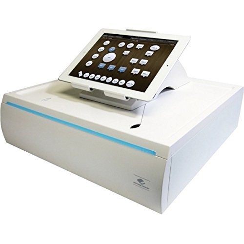 APG VTC320-AW1617-B10 Stratis Cash Drawer with Chrome Accent, White
