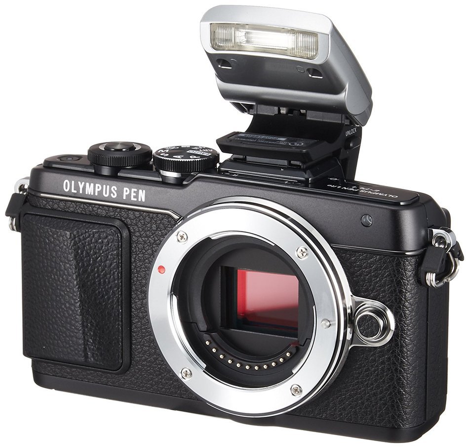 Olympus E-PL7 16MP Mirrorless Digital Camera with 3-Inch LCD with EZ Double Zoom Kit 12-42mm f/3.5-5.6 + 40-150mm... N23