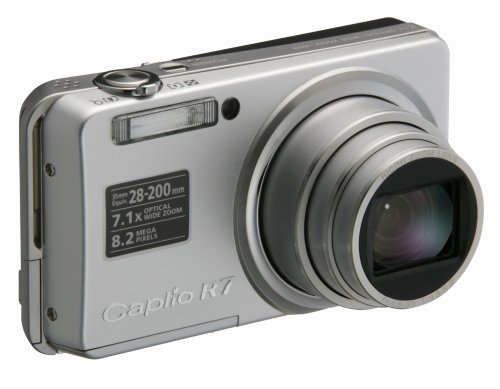RICOH digital camera Caplio (Kyapurio) R7 Silver 8 million pixels 7.1x optical zoom CAPLIOR7SL