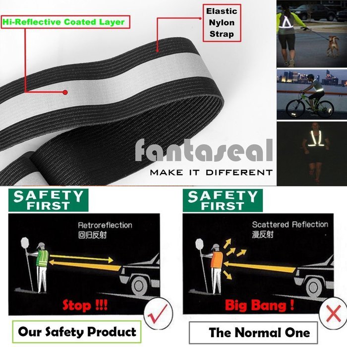 Fantaseal Action Camera Chest Mount Hi-Reflective Safety Vest for GoPro Chest Mount Harness Chesty Vest GoPro... N28