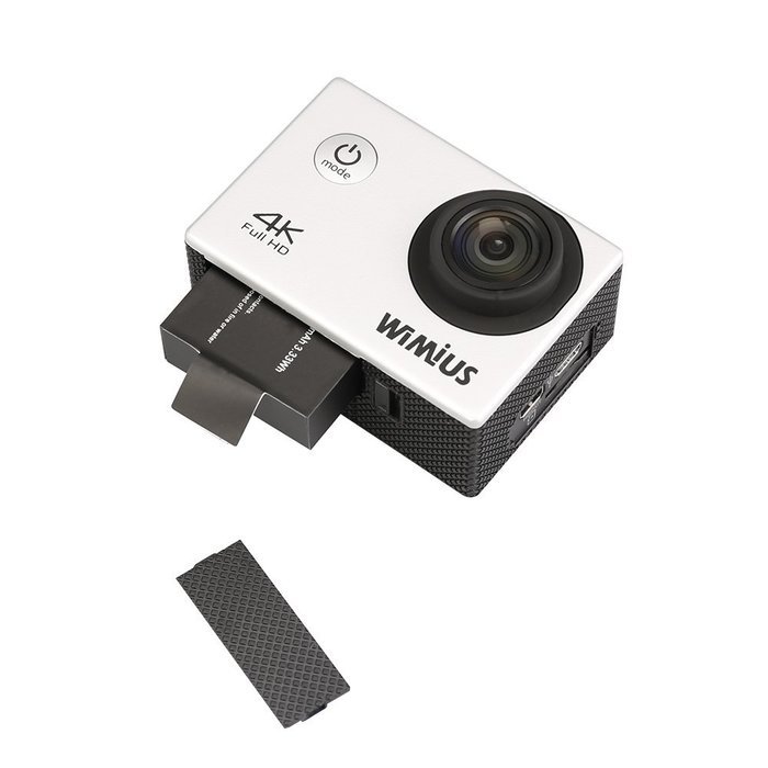 WiMiUS Q1 4K Wifi 131ft Waterproof Dash Camera With 16 MP,170&deg; Wide Angle, 2.0'' LCD Screen+20 All In One Kit... N9