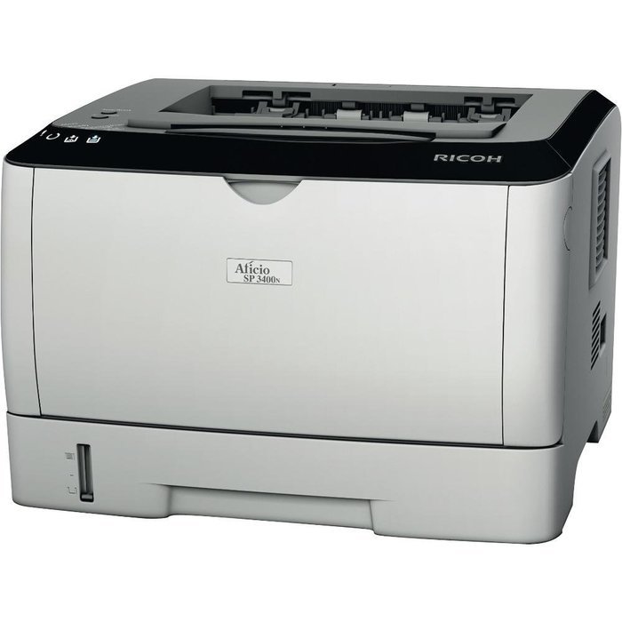 Ricoh Aficio SP 3400N 30ppm B/W Laser Printer