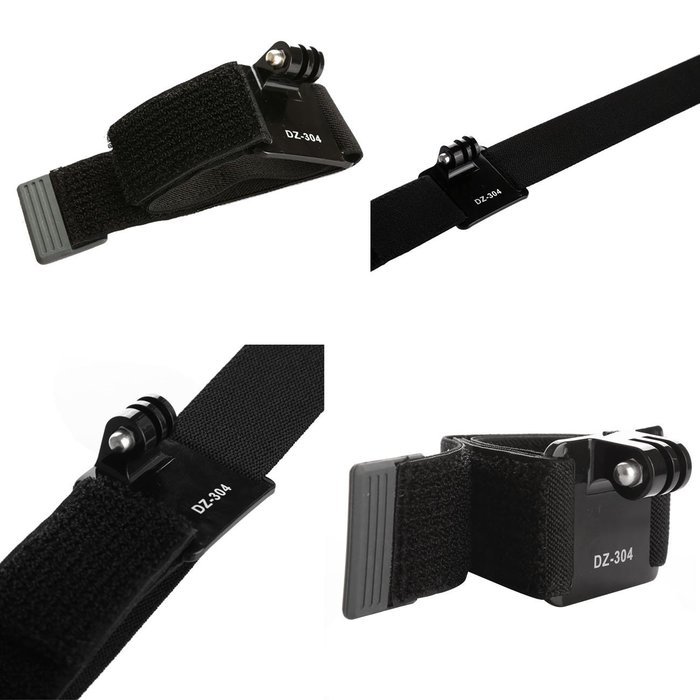 TARION&reg; New Waterproof Housing Wrist Mount Strap Elastic Velcro for GoPro Hero 4 3+ 3 2 1 N2