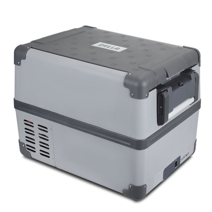 Della Portable Refrigerator USB Port Top Open 55L Fridge/Freezer Camping Tailgating Road Trip N26