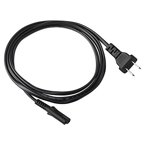 NiceTQ Replacement Us 2-prong Port Ac Power Cable Cord for Sony Cfdg700cp Xplod Portable Cd Radio Cassette Recorder... N2