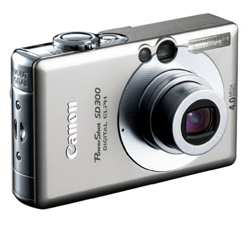 Canon Powershot SD300 4MP Digital Elph Camera with 3x Optical Zoom N3