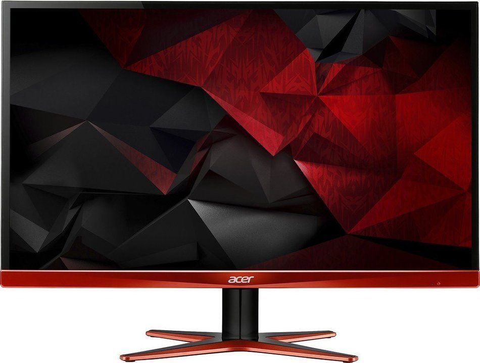 Acer - 27" LED HD FreeSync Monitor - Black/Orange