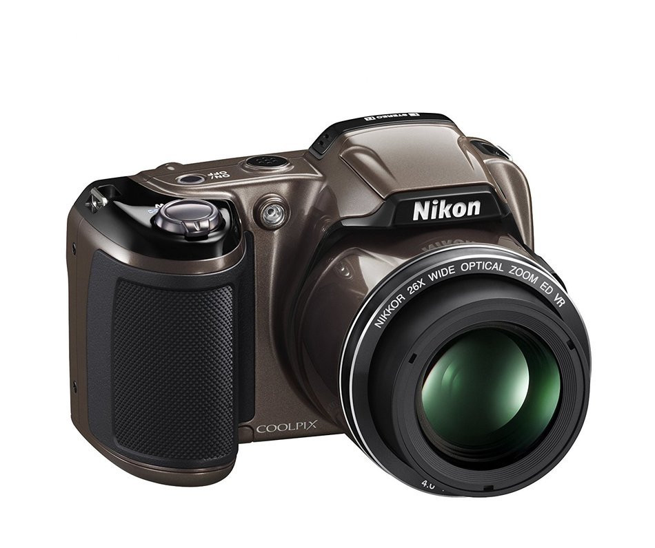 Nikon Coolpix L810 Compact Digital Camera - Bronze (16.1MP, 26x Optical ...