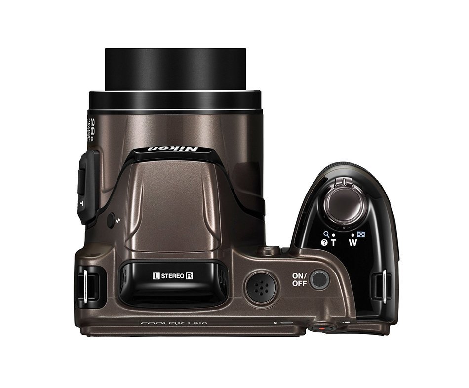 Nikon Coolpix L810 Compact Digital Camera - Bronze (16.1MP, 26x Optical Zoom) 3 Inch LCD N6