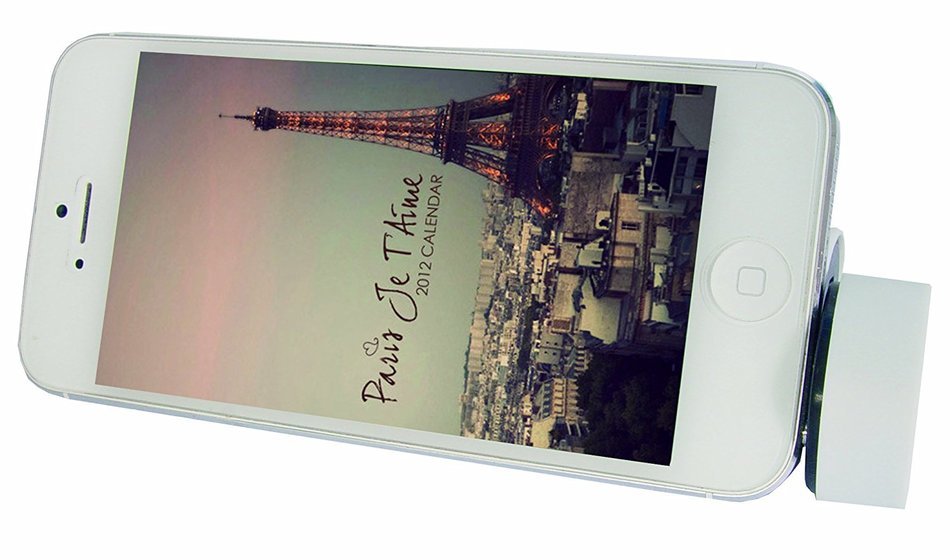 Mfine Portable power bank unique phone stand with mini speaker for iPhone, iPod, Samsung, Mobile Phones & more... N19