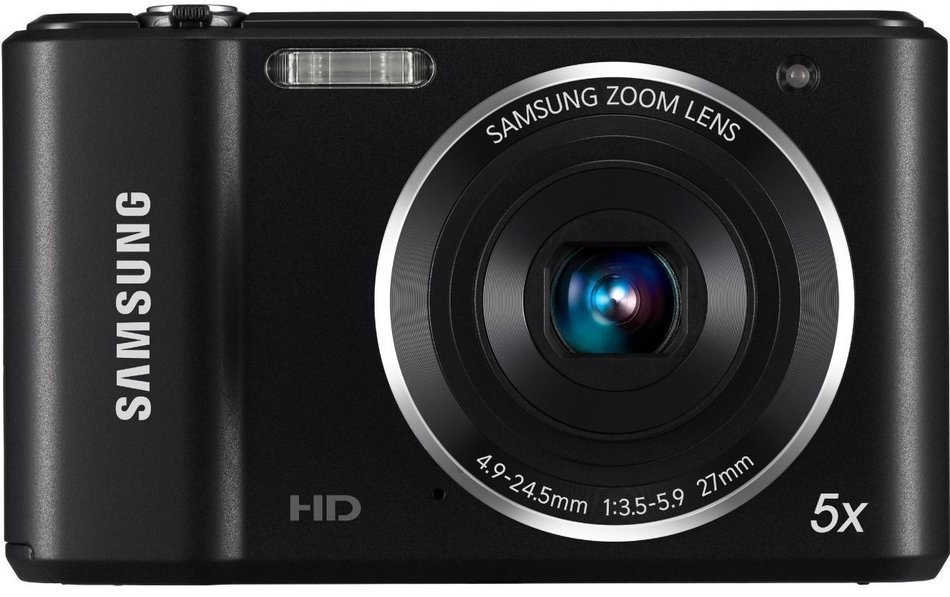 Samsung ES90 Compact Digital Camera - Black (14.2MP, 5x Optical Zoom) 2.7 inch LCD