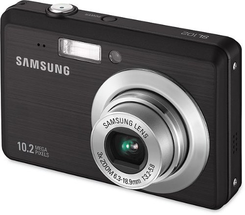 Samsung SL102 10MP Digital Camera with 3x Optical Zoom and 2.5 inch LCD (Pink) N3