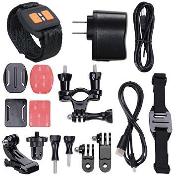 NEW LEAF Wifi Full HD 1080P Sport Active Camera Camcorder with Remote Control N2