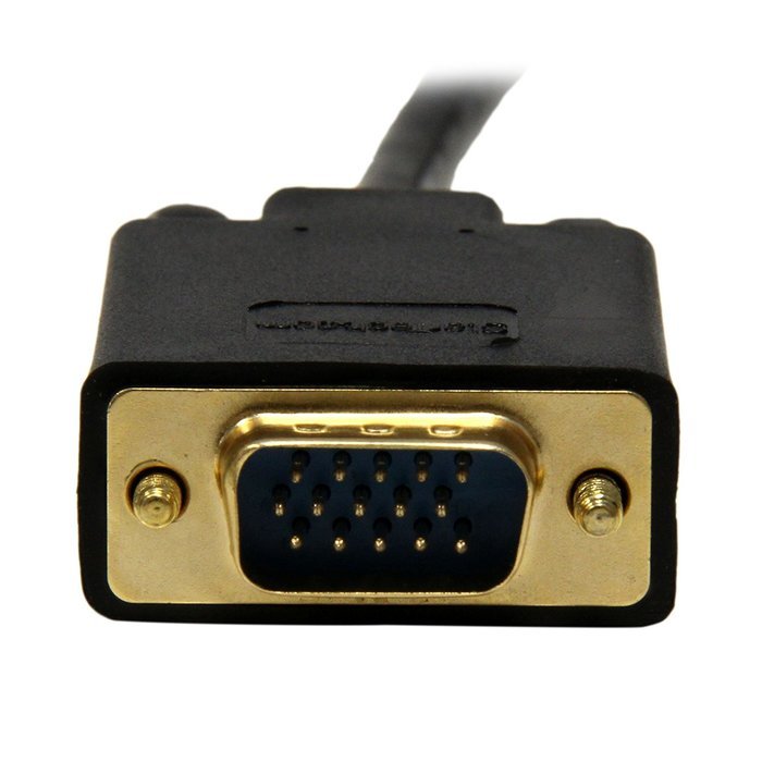 StarTech.com MDP2VGAMM6B 6-Feet Mini DisplayPort to VGA Adapter Cable for Mac/PC 1920x1200 - Black N16