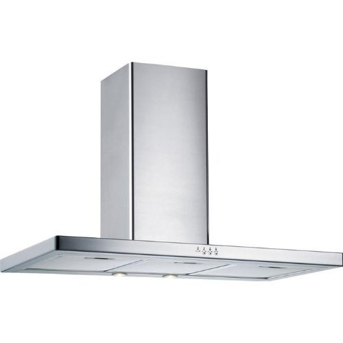 Summit Professional Series SEH4630 30" Wall Mount Chimney Range Hood with 650 CFM Internal Blower 3-Speed Fan...