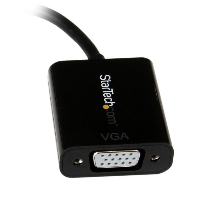 StarTech.com MDP2VGAMM6B 6-Feet Mini DisplayPort to VGA Adapter Cable for Mac/PC 1920x1200 - Black N19