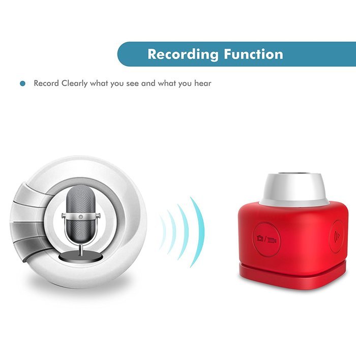 Sport Action Camera - Elecwave EW-SC01 Stick Anywhere Selfie Sport Camera Multi-functional APP Remote Control... N11
