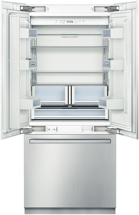 Bosch B36BT830NSBenchmark 19.5 Cu. Ft. Stainless Steel Counter Depth Built-In French Door Refrigerator - Energy... N2