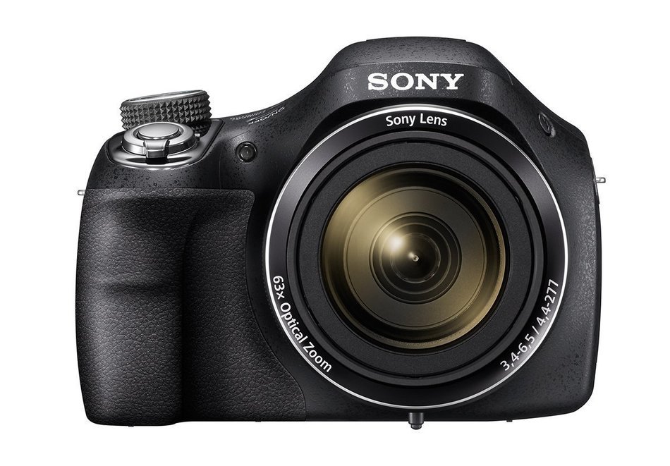Sony H400/B 20 MP Digital Camera (International Model) No Warranty