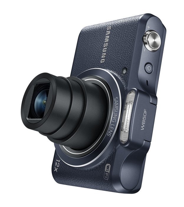 Samsung WB50F 16.2MP Smart WiFi & NFC Digital Camera with 12x Optical Zoom and 3.0" LCD (Black) N4