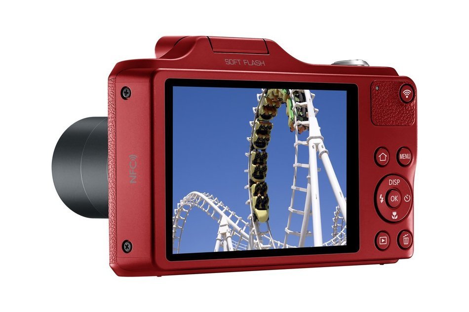 Samsung WB50F 16.2MP Smart WiFi & NFC Digital Camera with 12x Optical Zoom and 3.0" LCD (Black) N6