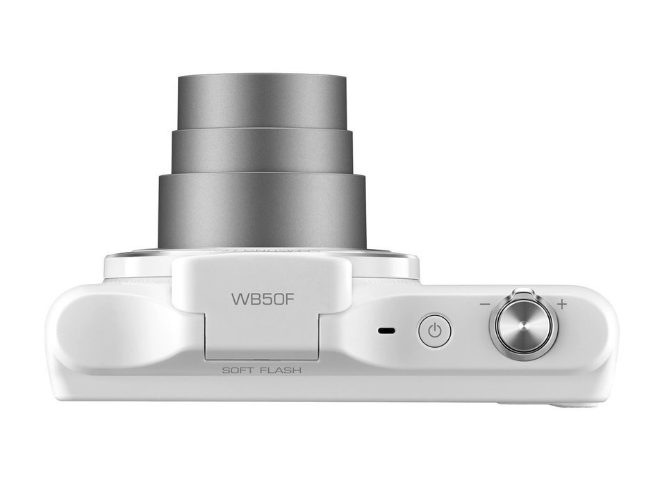 Samsung WB50F 16.2MP Smart WiFi & NFC Digital Camera with 12x Optical Zoom and 3.0" LCD (Black) N8