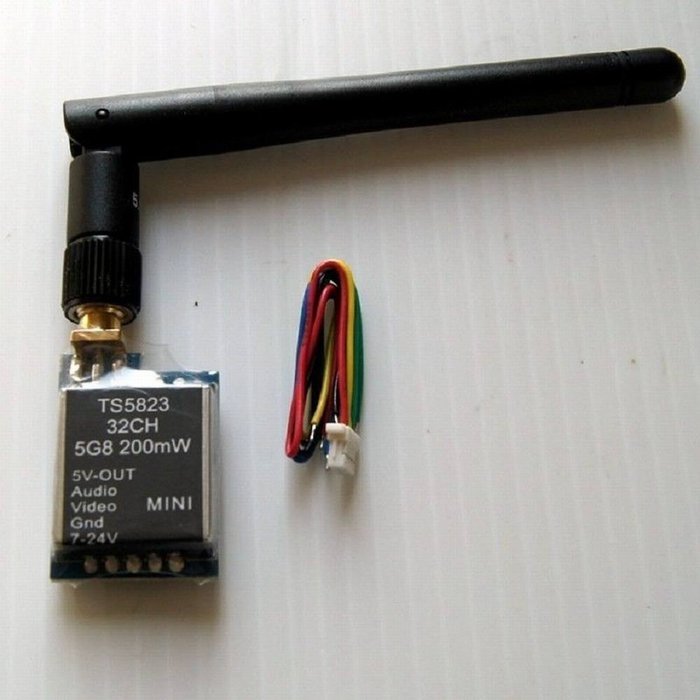 Boscam Wireless AV Mini Transmitter TX TS5823 Receiver RC832 FPV 32Ch 5.8G N7