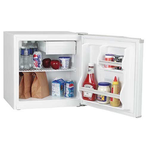 Haier(R) 1.8 Cu. Ft. Refrigerator With Freezer, White