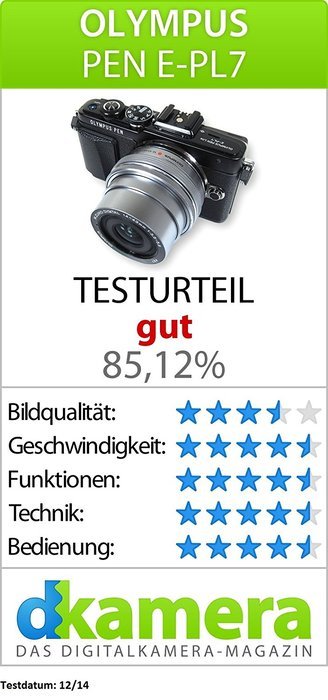 Olympus E-PL7 16MP Mirrorless Digital Camera with 3-Inch LCD with EZ Double Zoom Kit 12-42mm f/3.5-5.6 + 40-150mm... N36