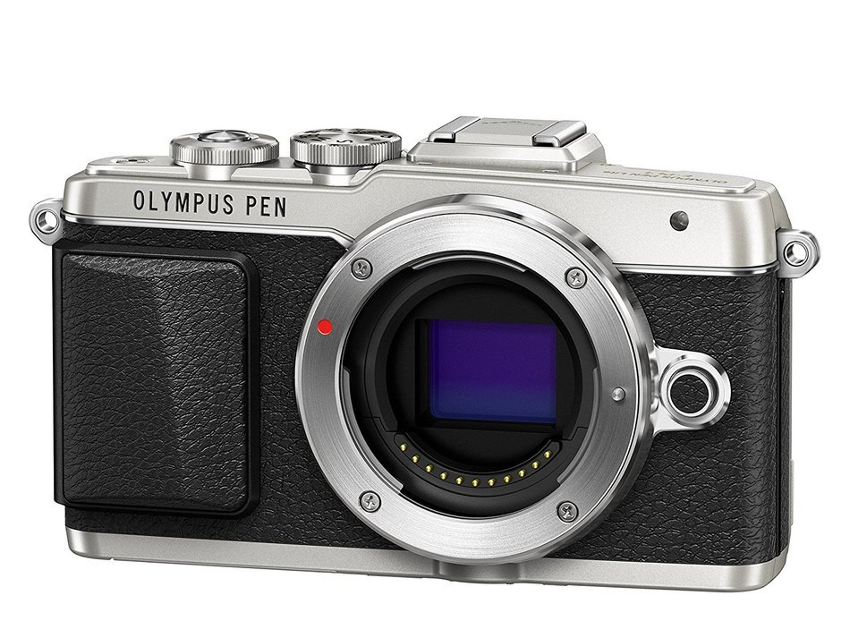 Olympus E-PL7 16MP Mirrorless Digital Camera with 3-Inch LCD with EZ Double Zoom Kit 12-42mm f/3.5-5.6 + 40-150mm... N37