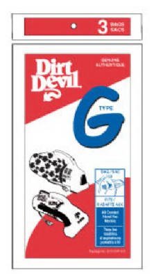 Dirt Devil Type G Handheld Vacuum Bags (3-Pack), 3010347001 N2