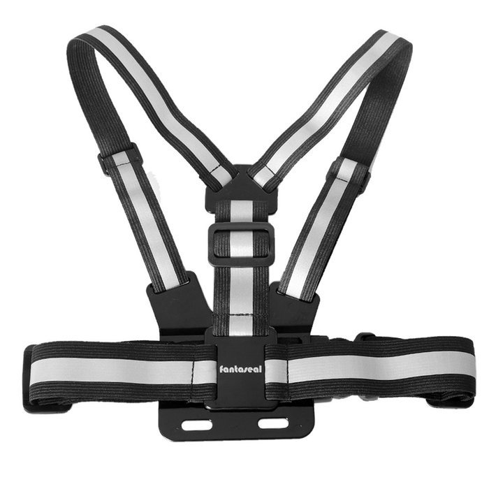 Fantaseal Action Camera Chest Mount Hi-Reflective Safety Vest for GoPro Chest Mount Harness Chesty Vest GoPro... N40