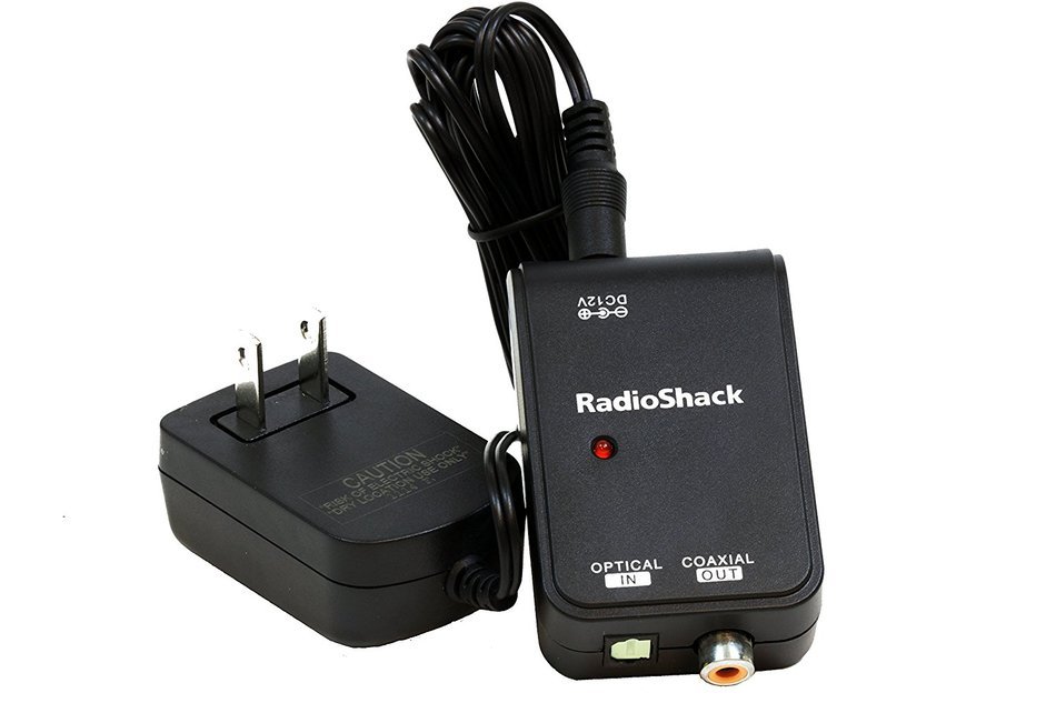 RadioShack Toslink To Digital Coax Converter 1500059 N3