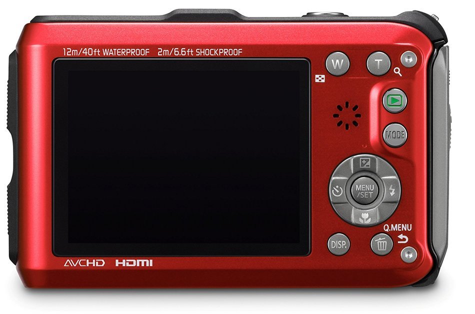 Panasonic Lumix DMC-TS3 12.1 MP Rugged/Waterproof Digital Camera with 4.6x Wide Angle Optical Image Stabilized... N3