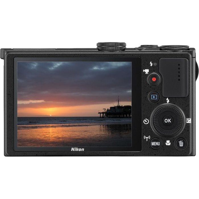 Nikon COOLPIX P340 12.2 MP Wi-Fi CMOS Digital Camera with 5x Zoom NIKKOR Lens and Full HD 1080p Video (Black)(...