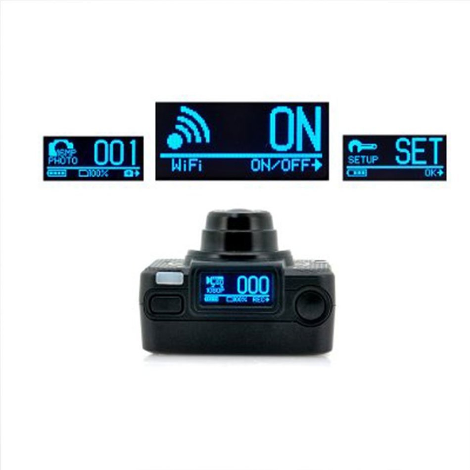 Tectac - Full HD Waterproof Action Camera 'Eyeshot' with Wi-Fi and Watch Remote Control - 1920x1080p, Panasonic... N4
