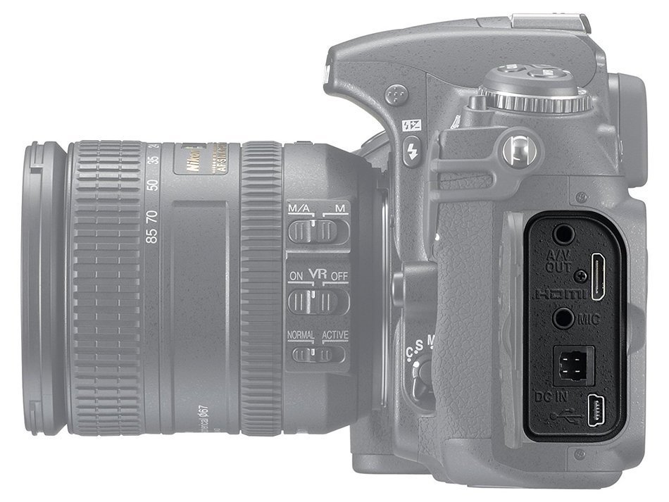 Nikon D300s 12.3MP CMOS Digital SLR Camera with AF-S DX NIKKOR 18-200mm f/3.5-5.6G ED VR II Lens N3
