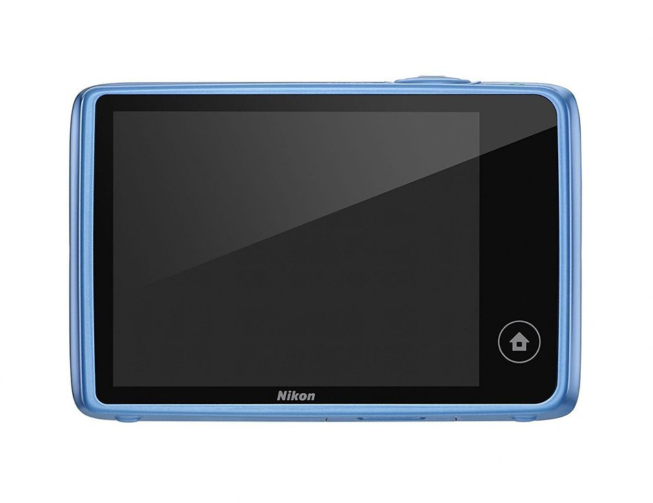 Nikon Coolpix S02 Camera Blue 13.2MP 3xZoom 2.7LCD 720pHD 30mm Wide Lens N3