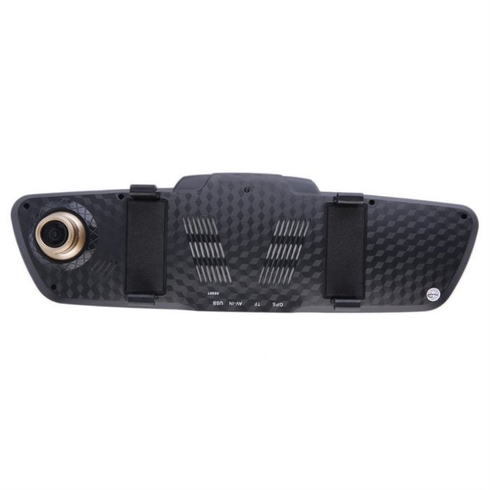 FXWOOD, LCD HD Blue Rearview Mirror Dual Lens Car DVR Video Recorder Camera , DVR06 N5