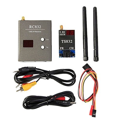 Blue Ocean 32Ch 5.8G 600mw 5km Wireless AV Transmitter TS832 Receiver RC832 for FPV N7