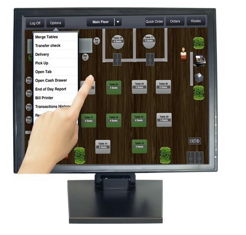 ANGEL POS 1006017 17-Inch POS TFT LCD TouchScreen Monitor N2