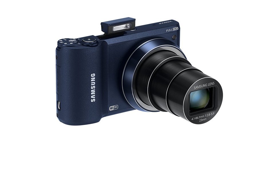 Samsung WB800F 16.3MP CMOS Smart WiFi Digital Camera with 21x Optical Zoom, 3.0" Touch Screen LCD and 1080p HD... N2
